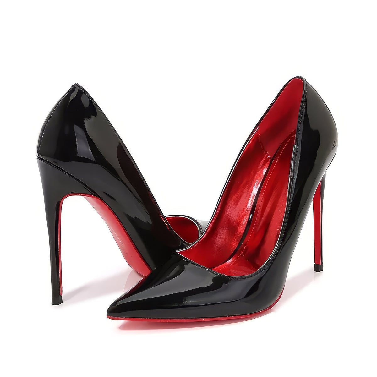 Red-Sole Stiletto Heels